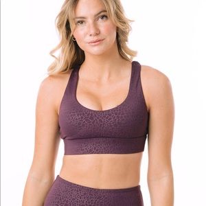 Zyia- Plum River Light & Tight Strappy Bra
